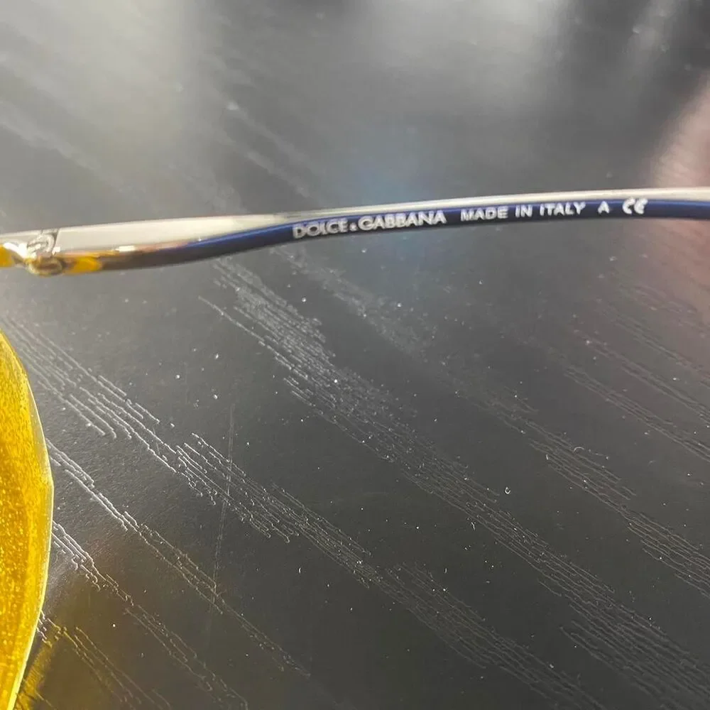 Dolce-gabbana Women's Gold and Yellow Sunglasses